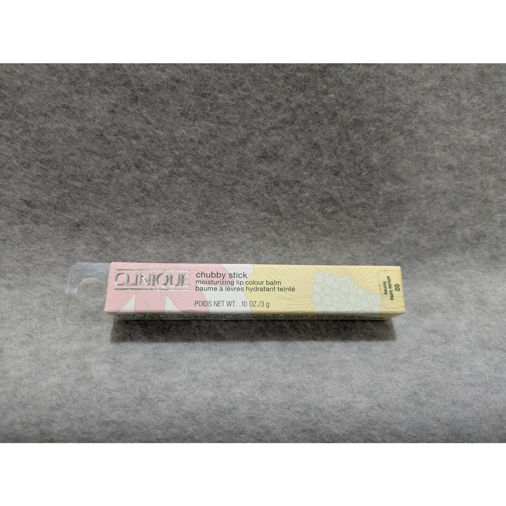 Clinique‎ Chubby Stick 02 WHOLE LOTTA HONEY 10oz 3g Lip Balm & Treatments